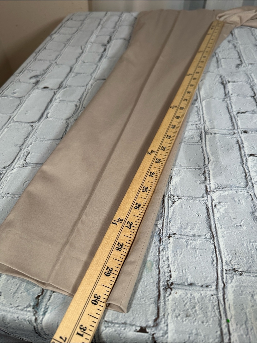 Hugo Boss Women’s Size US 2 Straight Leg Tasana Trouser Pants Light Beige Khaki - Picture 10 of 16